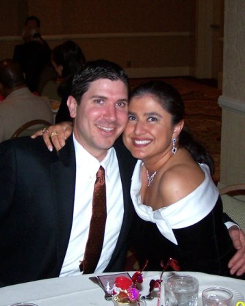 My husband Dan and me in 2006