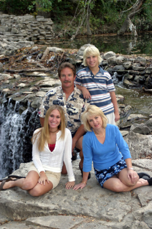 Chelsey, Jolynn, Dennis & Casey in 2004