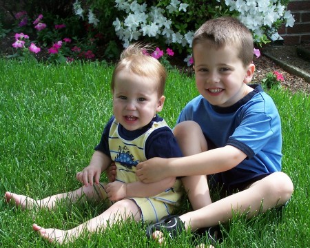 Jacob, 4; Benjamin, 13 months