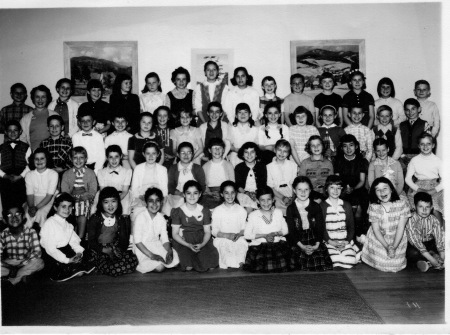 Dewson School Senior Choir 1958