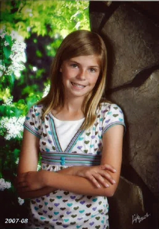 Allison 6th Grade spring pic...