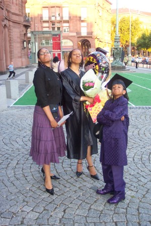 The Taylor clan at Donisha's graduation