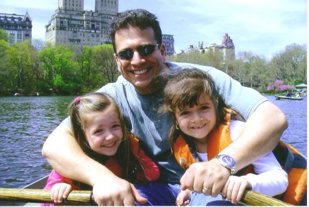 Enjoying Central Park with my 2 oldest girls