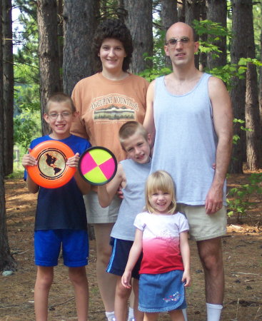 Me, my wife Sandy, my sons David, Joshua and daughter Laura on vacation.