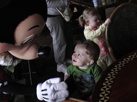 linc meeting mickey mouse!-march 2008