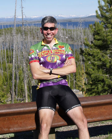 biking in yellowstone