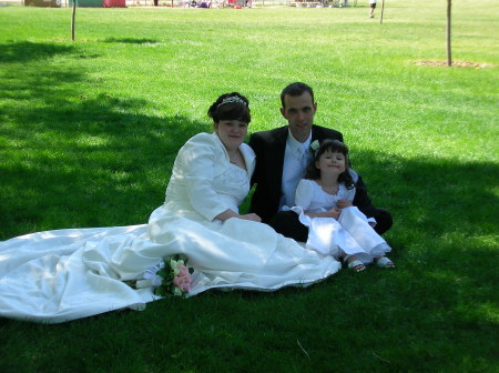 Allison, Todd and Ellise at Confederation Park
