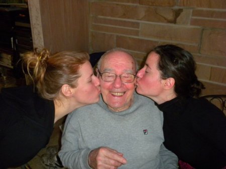 Gpa with his two best girls