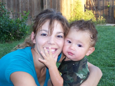 My Daughter Kira and her son Keven