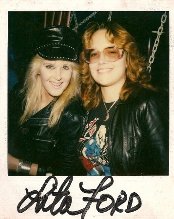 Roxanne with Lita Ford