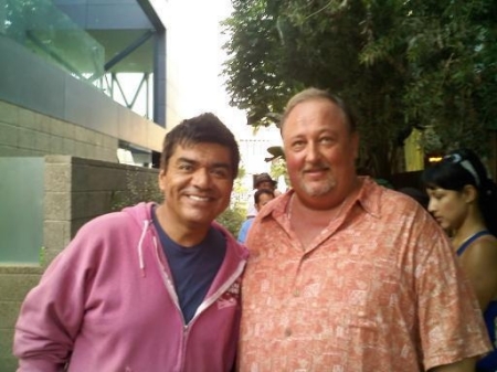 Me and George Lopez
