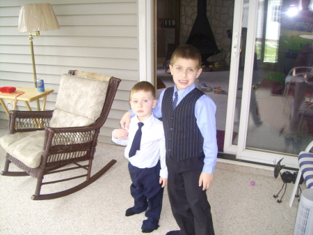 The Brothers in their EASTER get-up