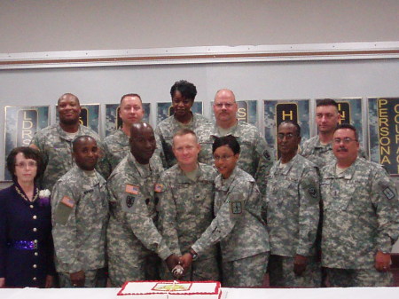 RETIREES' CAKE CUTTING CEREMONY