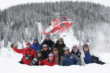 "24" Heli-Ski trip to Blue River, B.C. January 1-6 2007