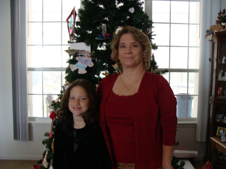 Julie and Haley Christmas 2007