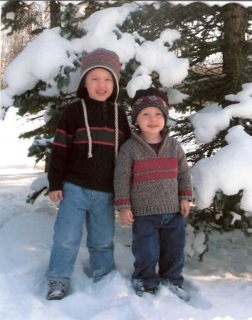 My grandkids in Alaska