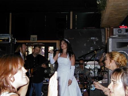 Singing at Our Wedding