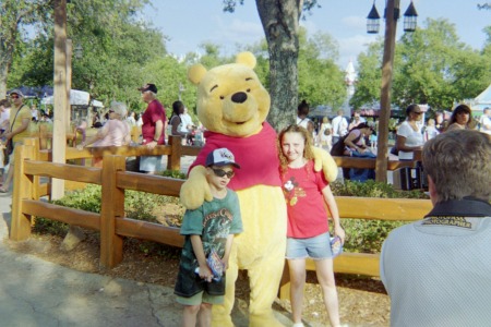 Pooh and my two babies