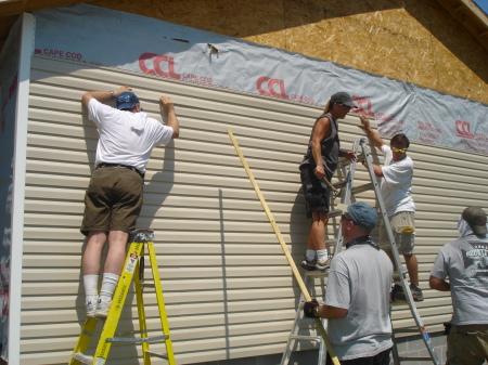 Building a home in Gulfport, MI for Katrina Relief