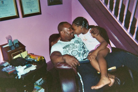 WITH MY DAUGHTER (THE PRINCESS) IN 2004