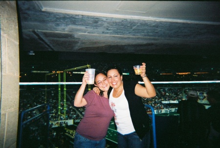 Me & Lori at a VOODOO Game