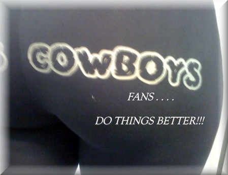 Cowboys Fans Do THANGS better!