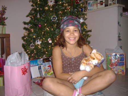 Kayla at Christmas