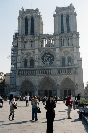 at Notre Dame, Paris