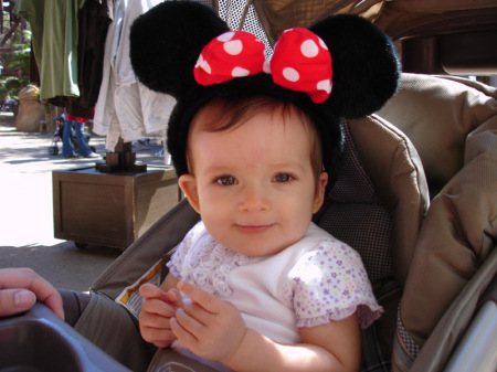 My daughter Emily at Disney World (2007)