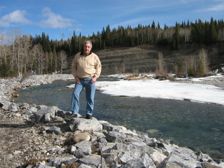 JOHN ON THE KANANASKIS RIVER