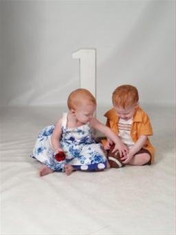 My twins! They turned 1 year old on  4-14-07