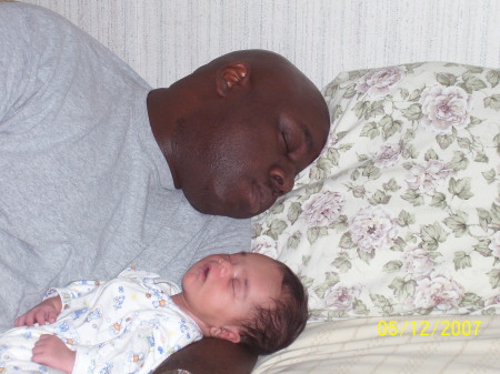 Jonathan and Dad catching some ZZZZZZZ's!