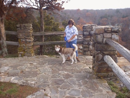 Jan & Ginger at Mt. Magazine S.P., Arkansas