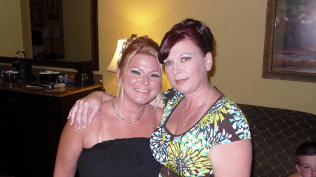 My sister Kathy and I