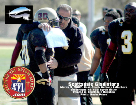 SCOTTSDALE GLADIATORS 07 SEASON