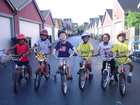 Henry's bike gang...