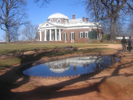 Thomas Jefferson's house March 2007