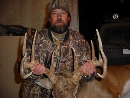 Ron with his buck from this year