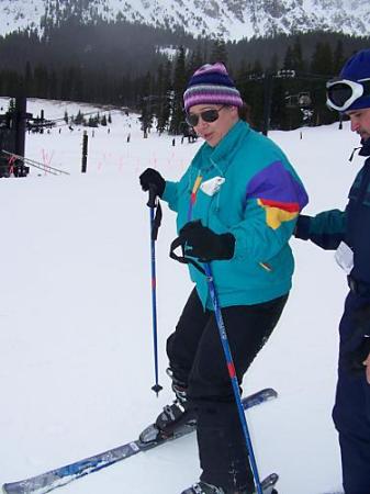 Getting ready to ski - 2008