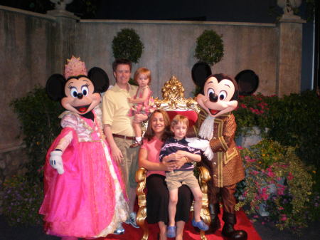 The Family w/Mickey and Minnie