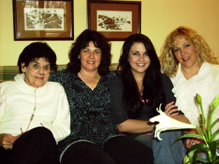 Mom, Me, Audra (daughter) and Teri (sister)