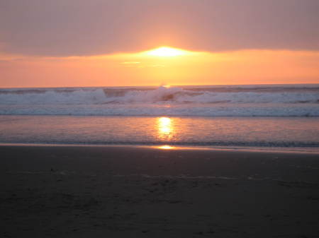 Salmon Creek (Bodega Bay) at Sunset