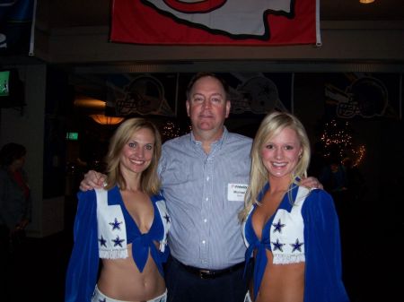 Mike at Texas Stadium Event, Nov 2005