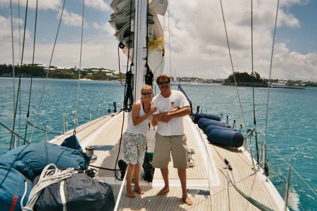 Royal Bermuda Yacht Club after the race