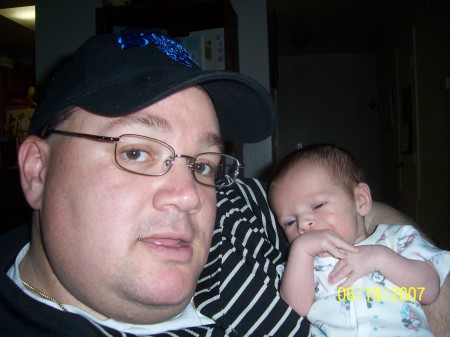 Me and my newborn Brady Michael