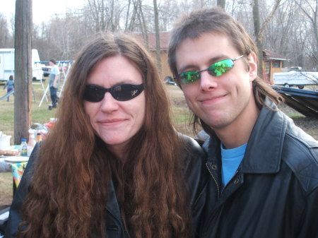 My husband and I in 2006