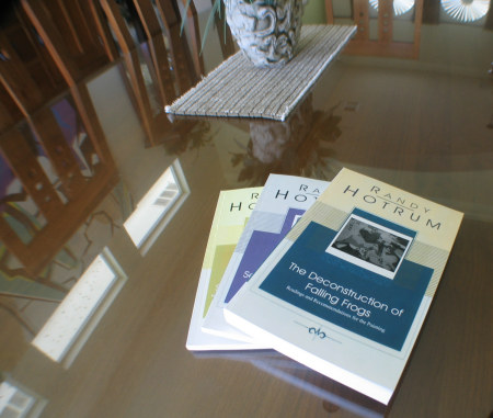 My Three Books published 2001, 2003 and 2006.