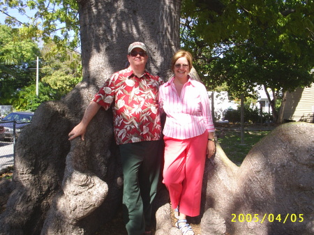 Peggy and me in Key West, FL