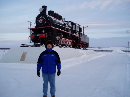 Greg in Siberia 2004