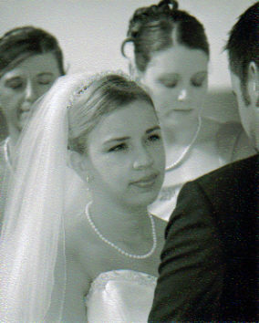 My Favorite Photo - My Wife During Our Wedding